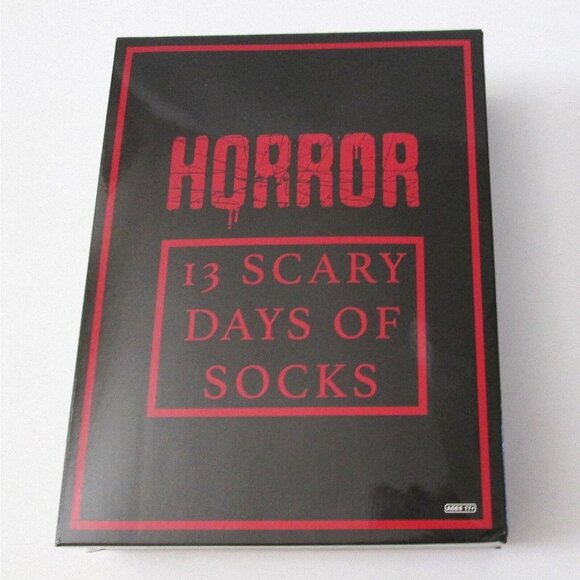 Horror 13 Days Of Scary Socks Set Bioworld It Conjuring The Nun Sizes 9-13 New - Picture 1 of 8